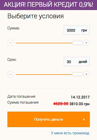 онлайн калькулятор creditplus